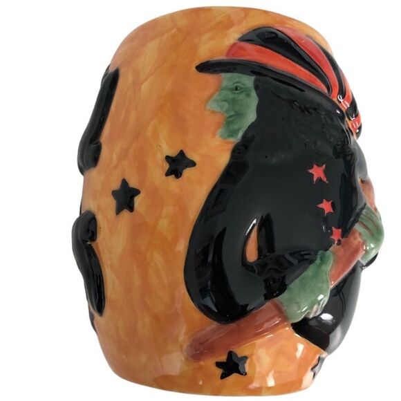 HALLOWEEN WITCH AND BROOM MUG BY SUSAN WINGET - Picture 7 of 15